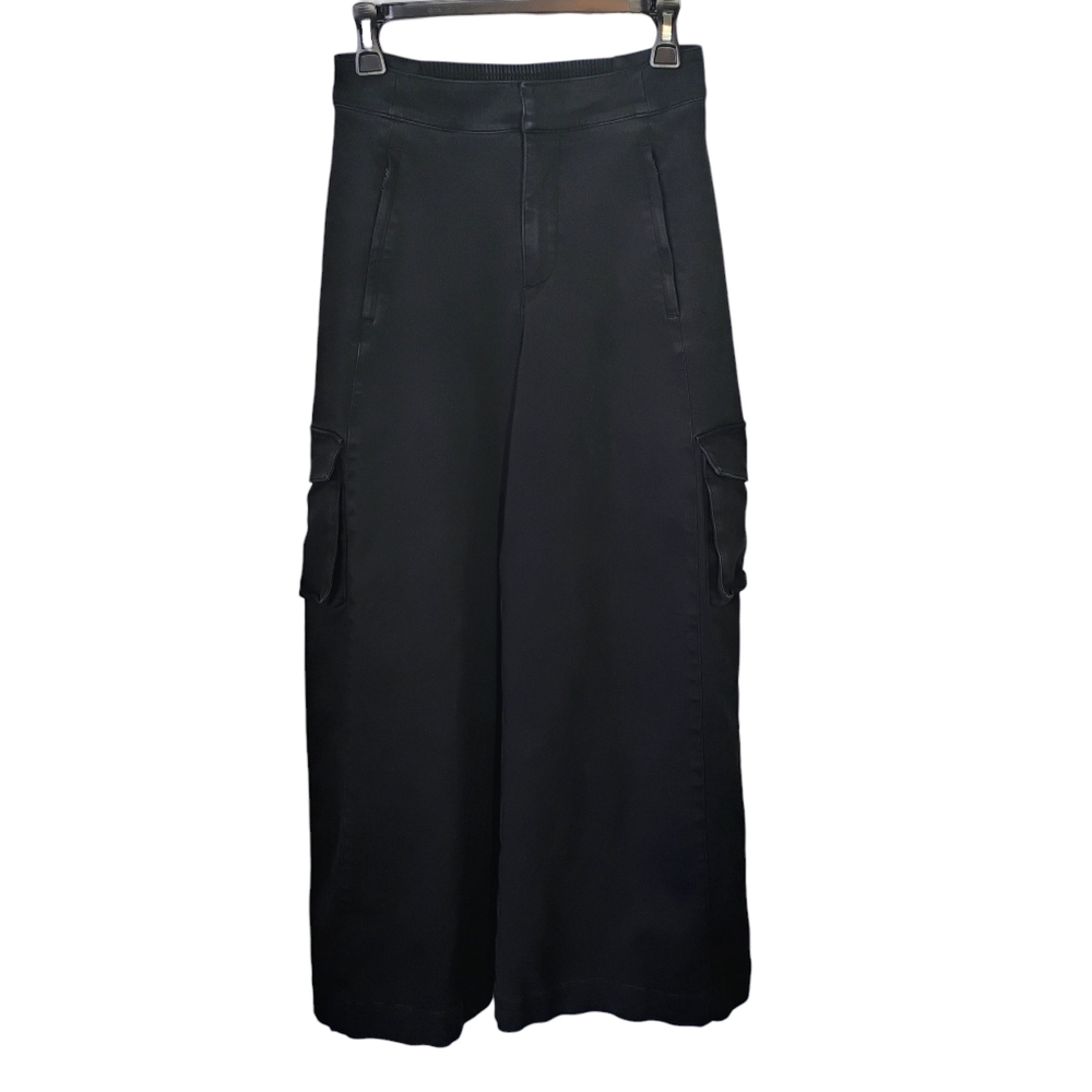 ALO Show Off Cargo Wide Leg Trouser Pants Womens Small Baggy Cool Girl High Rise - Picture 2 of 16